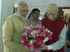 PM Modi along with other senior leaders meet LK Advani on his birthday