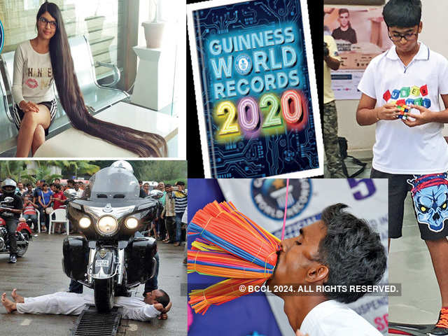Indians who made it to the list of Guinness World Records 2020