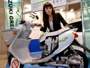 suzuki e-scooters getty