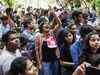 JNU students protest over fee hike, dress code
