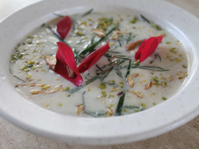 With the flavour of paan and essence of rose, this delicious rice kheer preparation will be a hit with the family.