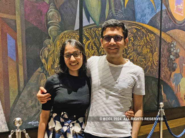 ​Rohan Murty (R) & Aparna Krishnan (L)​ met through a common friend and have known each other for about three years​