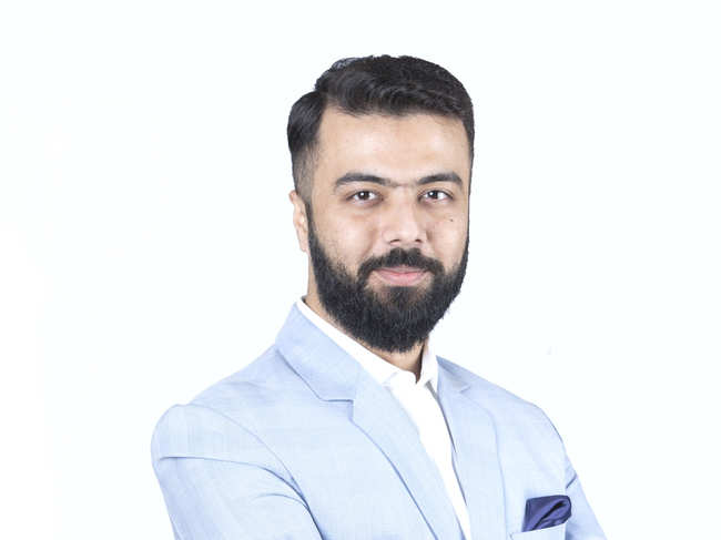 Ashutosh Valani, founder of men’s grooming brand Beardo, sports a full beard year-round.