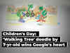 Children's Day: 'Walking Tree' doodle by 7-yr-old wins Google's heart, and contest