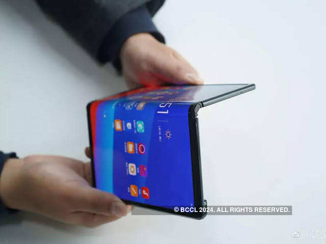 World's first foldable phone