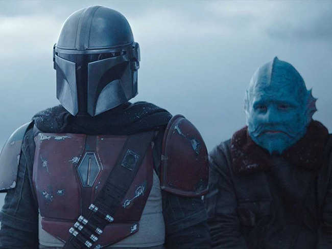 The first episode ended with the Mandalorian finding a character that looks like a baby version of the Jedi Master Yoda from 'Star Wars' films.