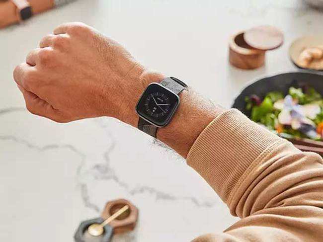 Fitbit ​Versa 2 is a versatile smartwatch that works on both Android phones and iPhones.​