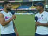 Virat Kohli interviews Mayank Agarwal after his second test double century