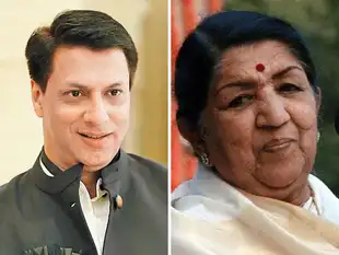 Madhur Bhandarkar visited Lata Mangeshkar in hospital.