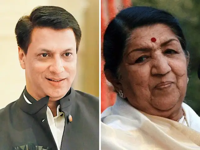 Madhur Bhandarkar visited Lata Mangeshkar in hospital.