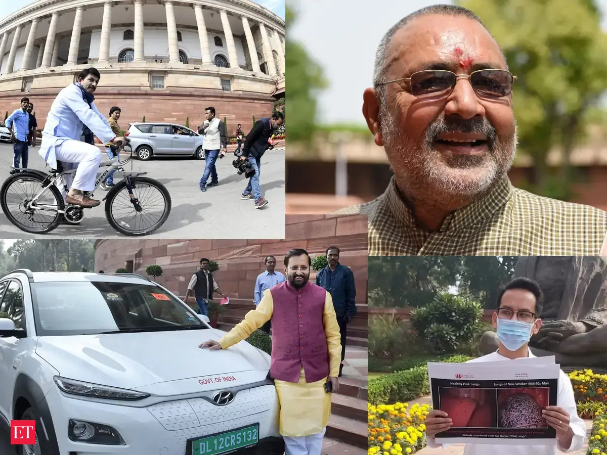Environment-friendly MPs go green for Winter Session - How MP's made a ...