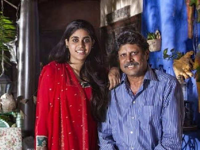 It was only in 2015 that Kapil Dev opened a Twitter account. (In pic: Amiya Dev with Kapil Dev)