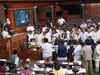Opposition protests in Lok Sabha over disinvestment of PSUs, electoral bond