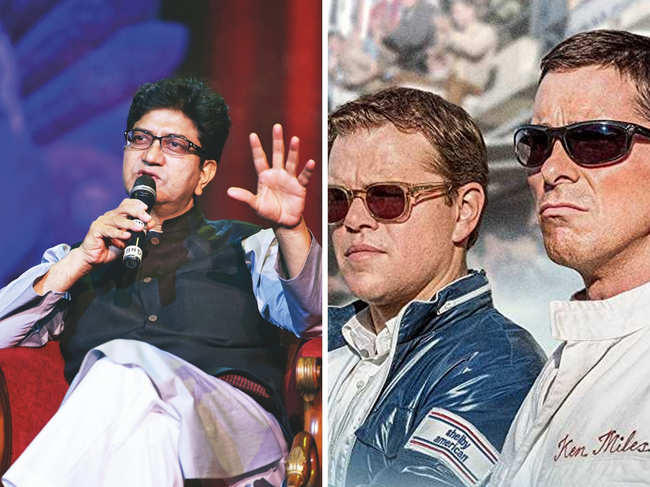 Reports last week claimed the CBFC had asked the makers to blur out images of liquor bottles and glasses with alcohol. (In pic: Prasoon Joshi on the left)