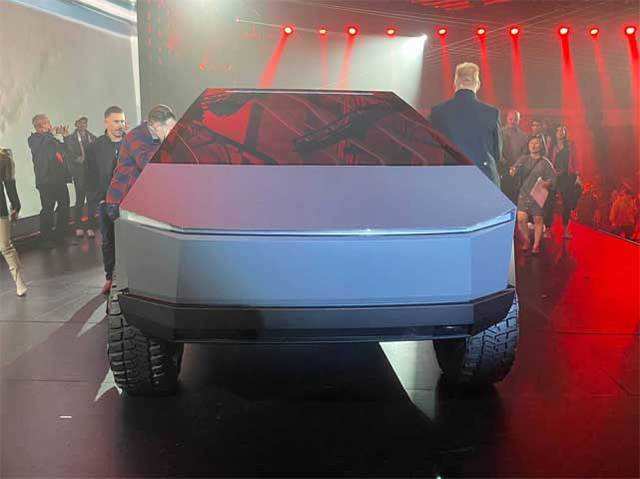 Teslas Ford Fighting Pickup Cybertruck Tesla Unveils