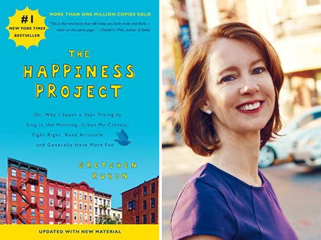 Rubin introspects on ‘What do I want from life, anyway?’ in 'The Happiness Project' and figures that she wants to be happy.