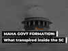 SC reserves judgement on Maharashtra Government formation: Here’s what transpired inside the court