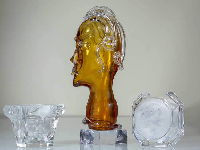 Through the looking glass: Pieces by glassworks companies from the Czech Republic.