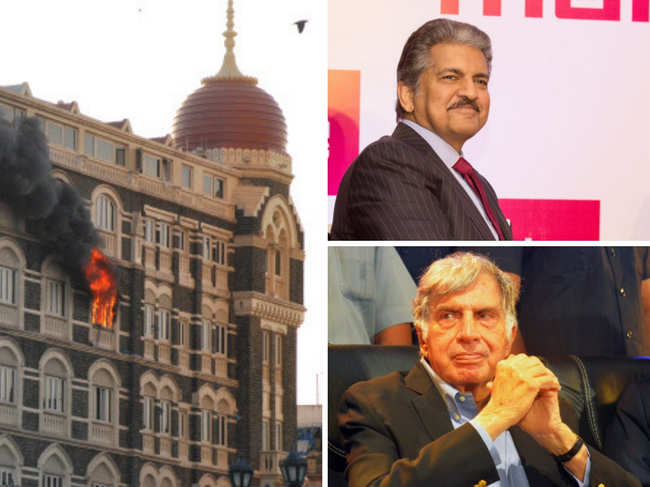 Anand Mahindra and Ratan Tata penned beautiful tributes for the heroes who lost their lives on the fateful day.