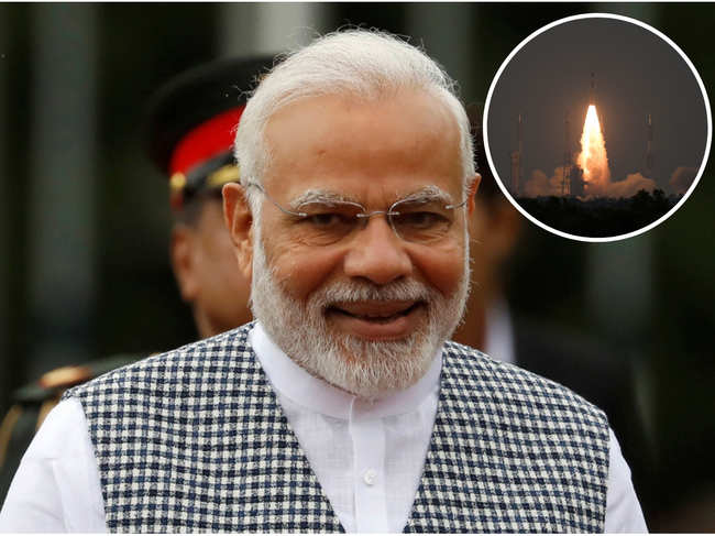 Prime Minister Narendra Modi could not keep calm and took to Twitter to congratulate ISRO for CARTOSAT-3 success.
