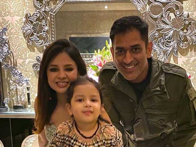 ​MS Dhoni said that wife Sakshi calls the shots at home.​