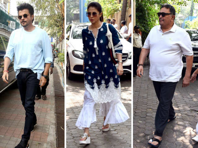 B-Town Stars Pay Respects