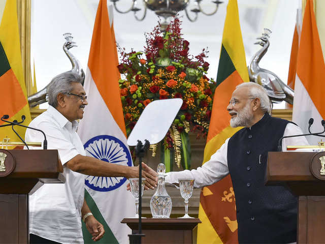 Modi hosts new Lankan Prez