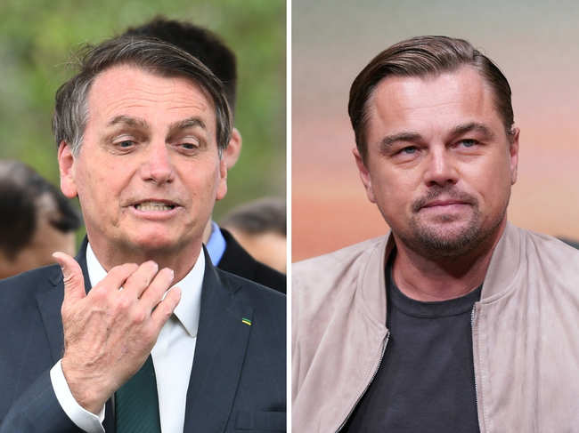 Brazilian President Jair Bolsonaro didn't present any evidence on his claims that Leonardo DiCaprio financed fires being set in the Amazon rainforest.