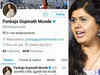 Maharashtra: Pankaja Munde removes BJP from Twitter bio