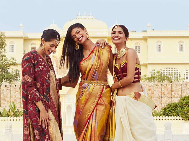 From sarees to chic gowns, they have it all