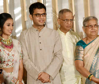 Rohan-Aparna's wedding was an intimate affair; Infy co-founders, Prakash Padukone bless couple