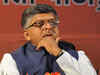 Government not to remain postman in appointment of judges: Ravi Shankar Prasad