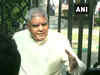 Shame to our country's democratic history: Jagdeep Dhankhar after finding guv's gate at Assembly locked