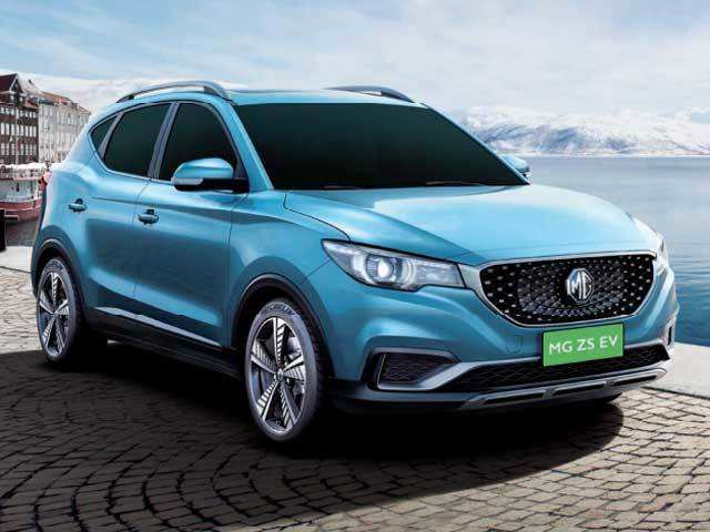 ​MG Motor unveils its electric SUV car ZS