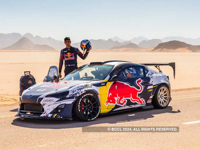 ​Drifting on the beautiful mountain roads of Jordan also lead Gurpreet Singh​ to end up in a ditch. ​