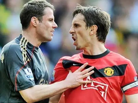 Gary Neville and Jamie Carragher
