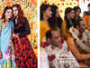 Sania Mirza turns bridesmaid in red and black at sister Anam's mehendi; Azharuddin celebrates with son Asad
