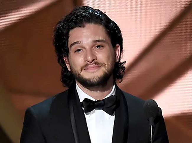 Kit Harington, who got nominated for a Globe for the first time, said he was blissfully unaware about it until his publicist called him.