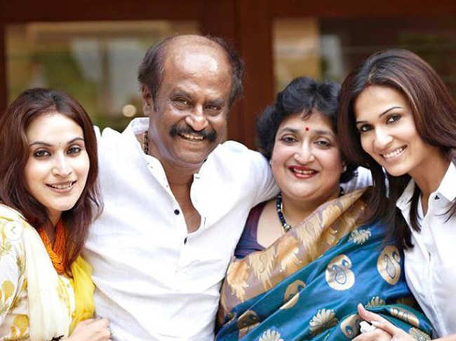 Rajinikanth's younger daughter Soundarya shared a family picture as well on his 69th birthday.
