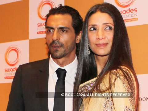 Arjun Rampal & Mehr Jesia - Heartaches Of 2019: Bezos's $38 Bn Settlement,  Arjun-Mehr Divorce, And Nicolas Cage's Gone-In-4-Day Marriage | The  Economic Times
