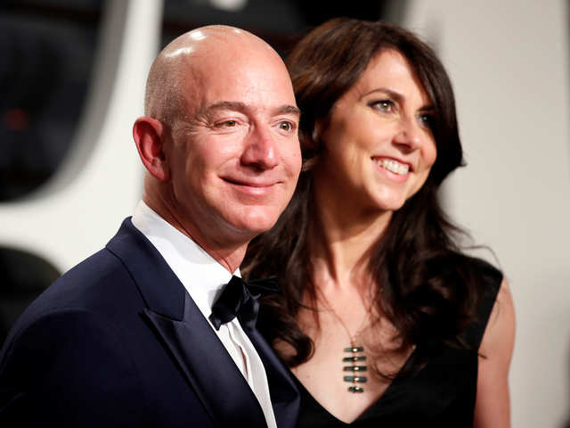 Jeff & Mackenzie Bezos