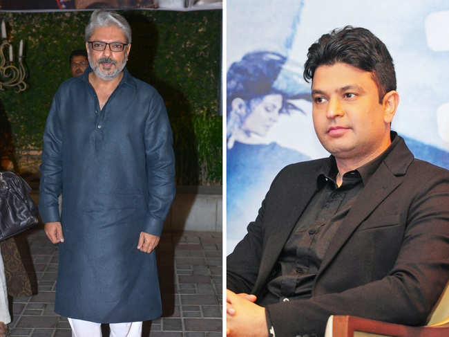 Sanjay Leela Bhansali (left) and Bhushan Kumar (right) will co-produce the upcoming film.