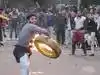 Protests turned violent