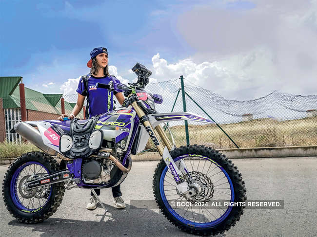 Aishwarya Pissay, 24, Bengaluru found her passion for biking and racing on various road trips with father during childhood.