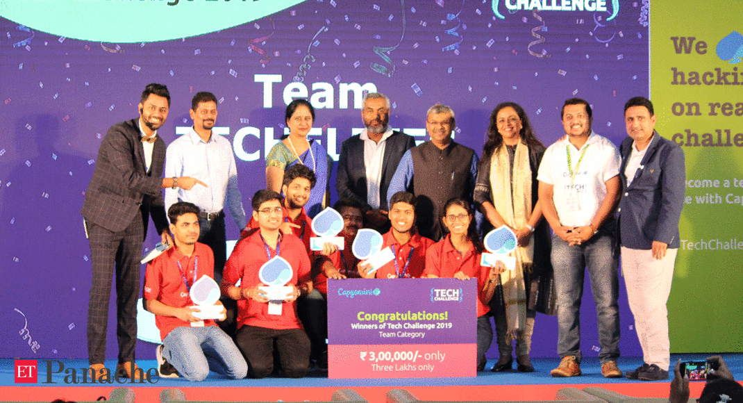 At Capgemini’s tech hackathon, 55 finalists compete to solve India's water crisis - Economic Times