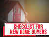 New real estate projects: A checklist for home buyers