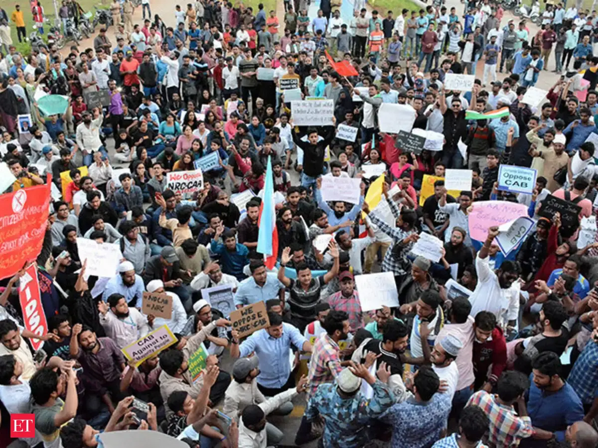 anti-CAA protests: Anti-CAA protests intensify in Kolkata; many ...