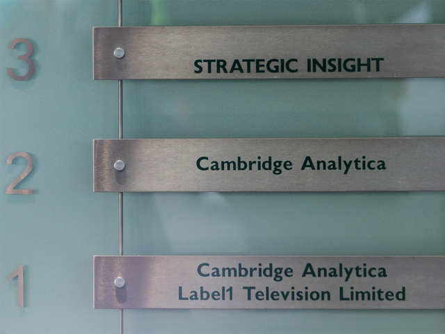 The case with Cambridge Analytica