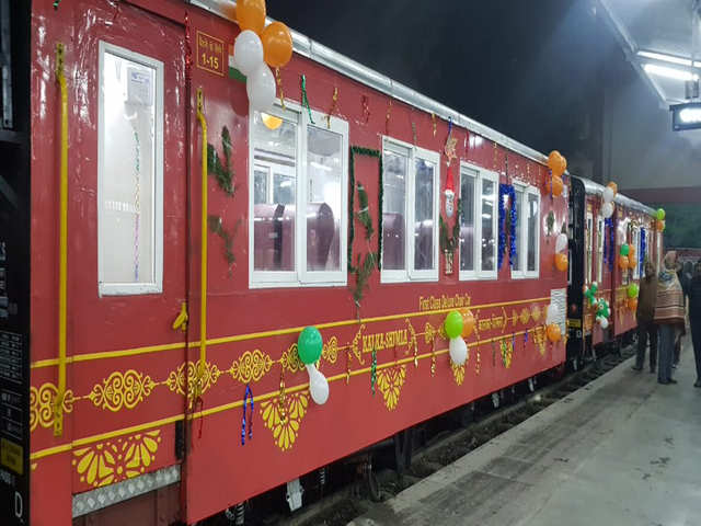 New Him Darshan Express Train Starts Between Kalka And Shimla A