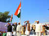 Gehlot, Pilot lead flag march in Jaipur against 'anti-people' policies of Centre